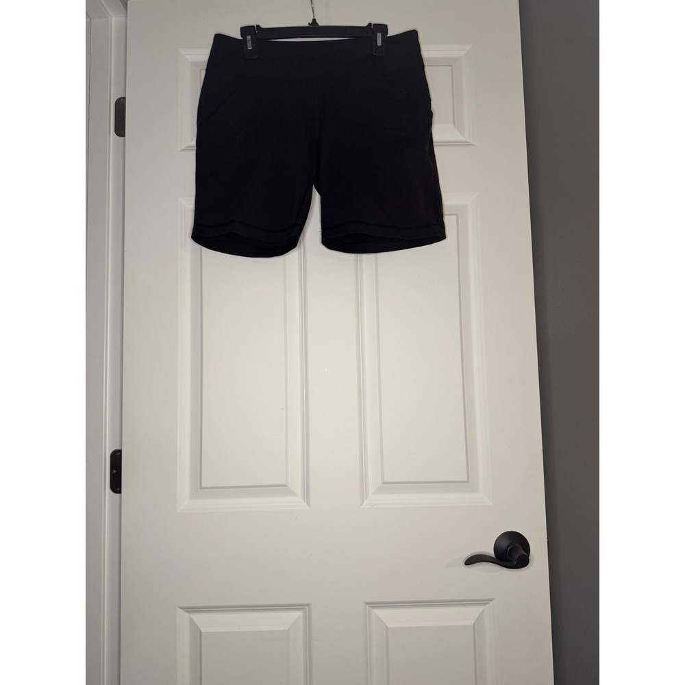 Lucy Biker Shorts Black Medium No Drawstring Missing